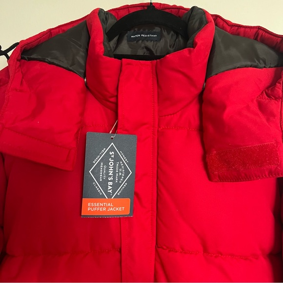 St John’s Bay Men’s Essential Puffer Jacket - Picture 2 of 6